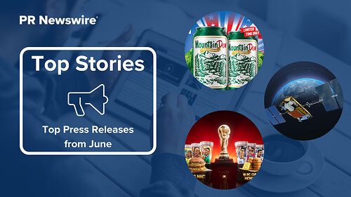 PR Newswire Monthly Press Release Roundup, June 2026. Photos provided by PepsiCo, Iridium Communications Inc. and McDonald's USA. PR Newswire Monthly Press Release Roundup, June 2026. Photos provided by PepsiCo, Iridium Communications Inc. and McDonald's USA.
