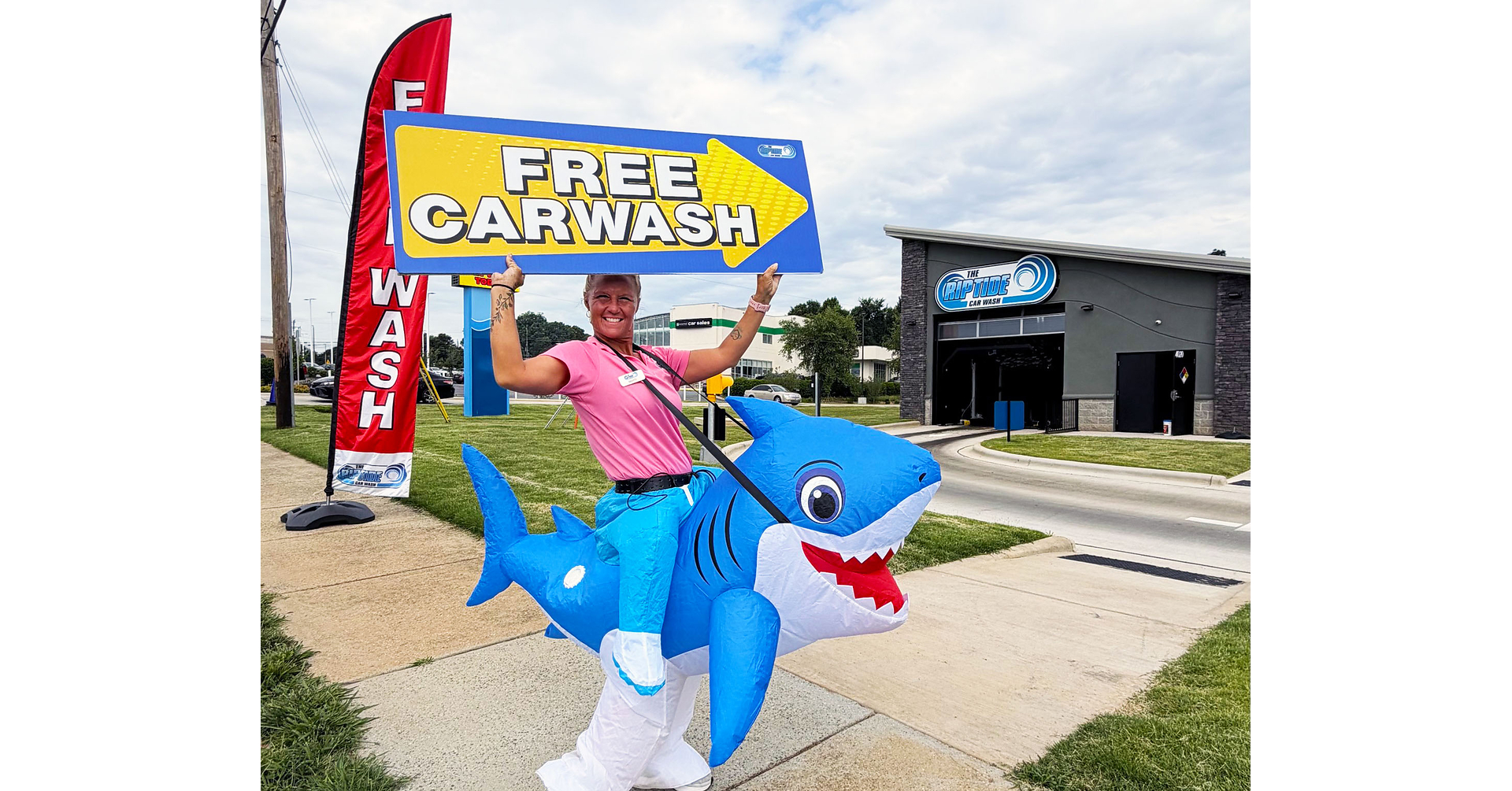 The RipTide Car Wash Expands with New Greensboro Location, Offers Free Car Washes in July