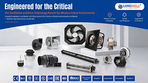 LONGWELL's Biomimetic EC Fan Achieves 73-82% Static Efficiency with 4-6 dB(A) Noise Reduction