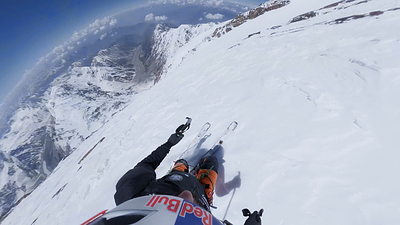 Andrzej Bargiel - First continuous ski descent of Nanga Parbat, climbed and skied without supplemental oxygen 