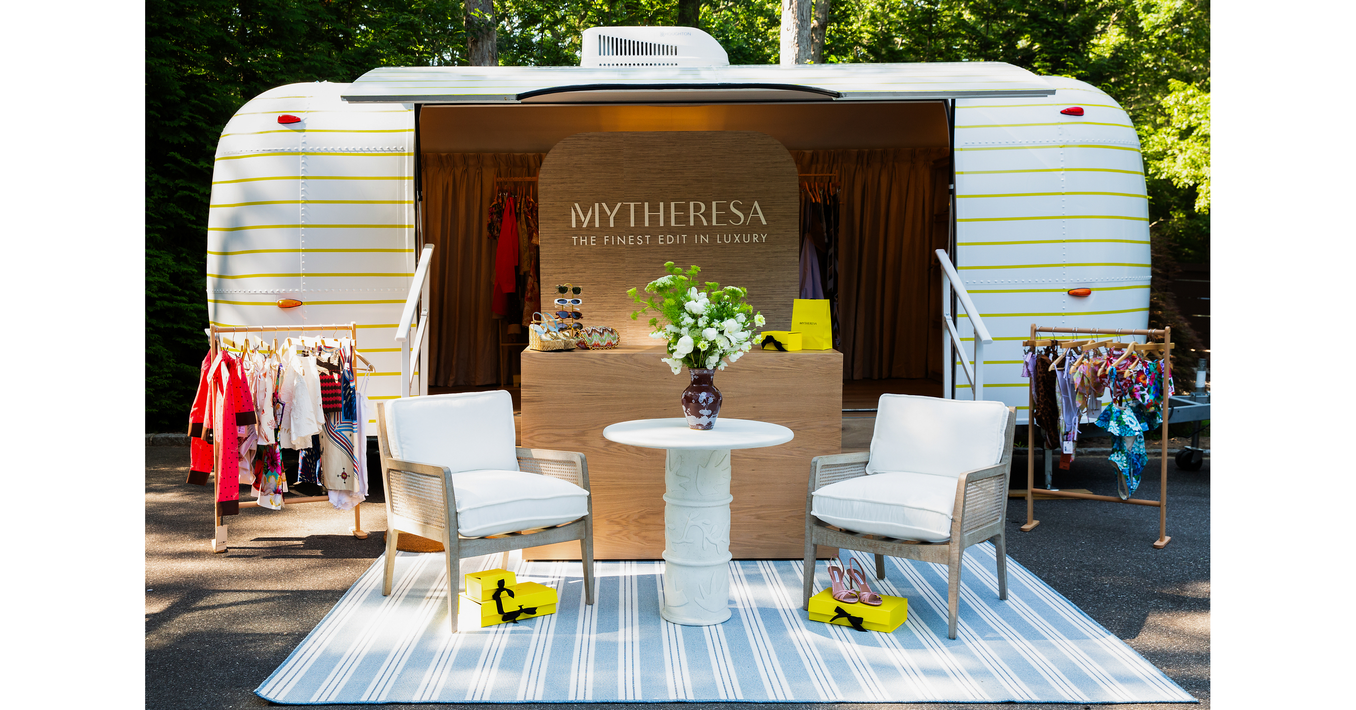 Mytheresa Launches Mytheresa Out East, a Bespoke Mobile Boutique Experience in the Hamptons This Summer