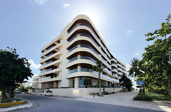 Sole BLU includes 76 beach condos