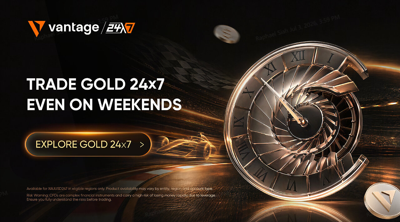 Vantage lance le trading 24/7 de CFD sur l'or avec XAUUSD247