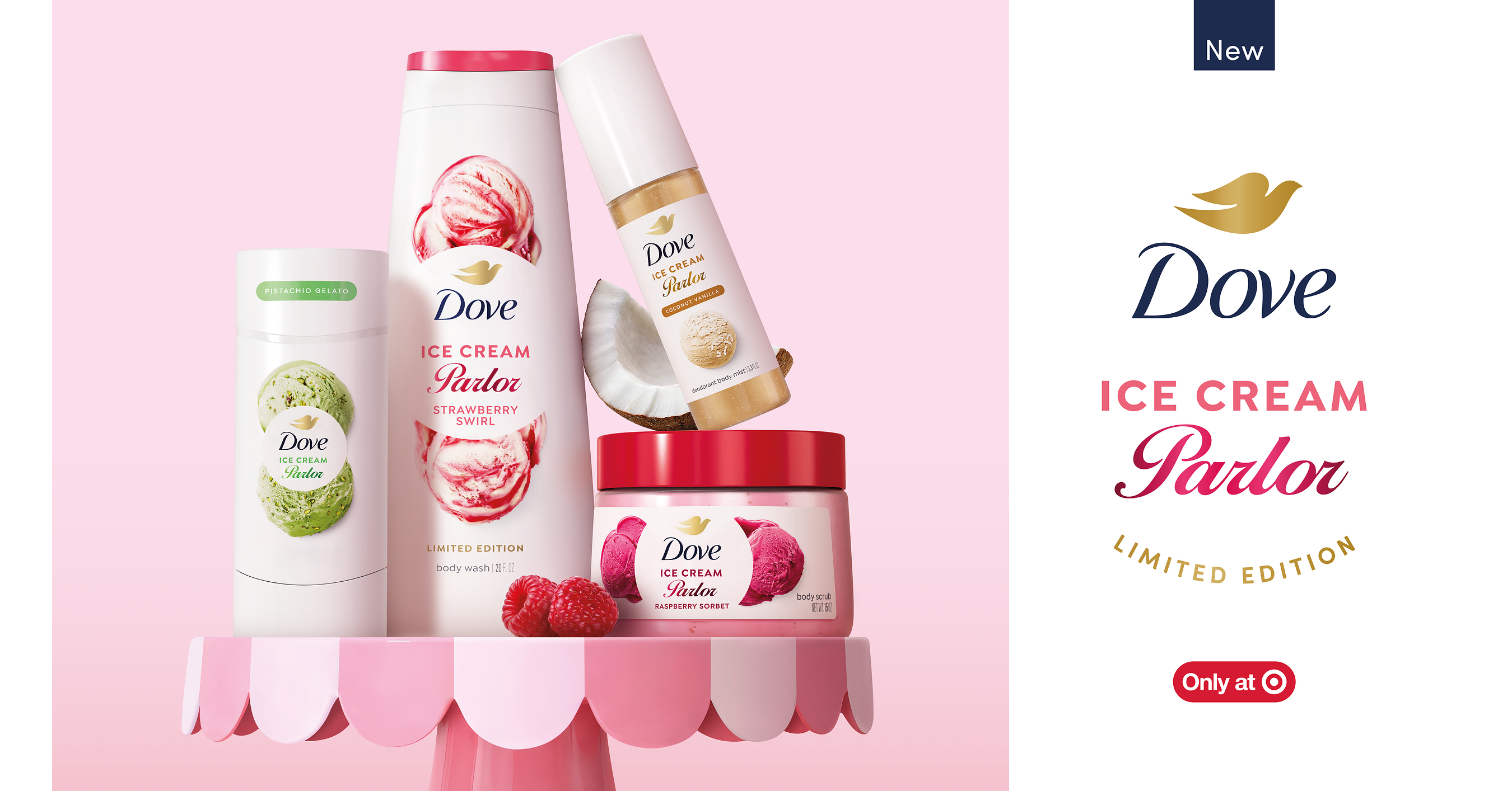DOVE SERVES UP NOSTALGIA WITH NEW ICE CREAM PARLOR LIMITED-EDITION COLLECTION