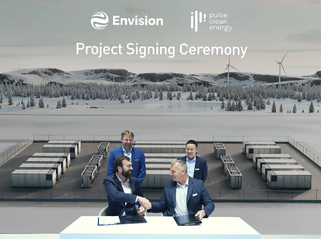 Envision Energy und Pulse Clean Energy bauen 310 MWh Batteriespeicher in Großbritannien