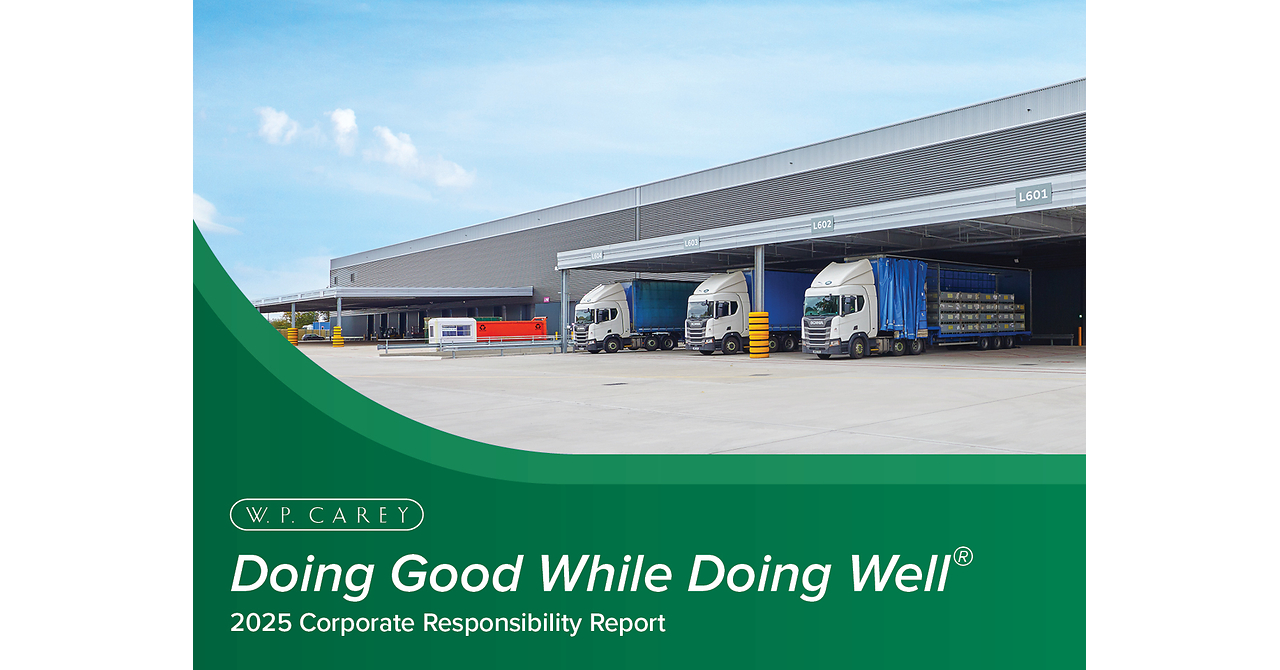 W. P. Carey Releases 2025 Corporate Responsibility Report