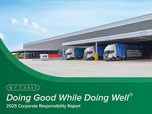 W. P. Carey Releases 2025 Corporate Responsibility Report
