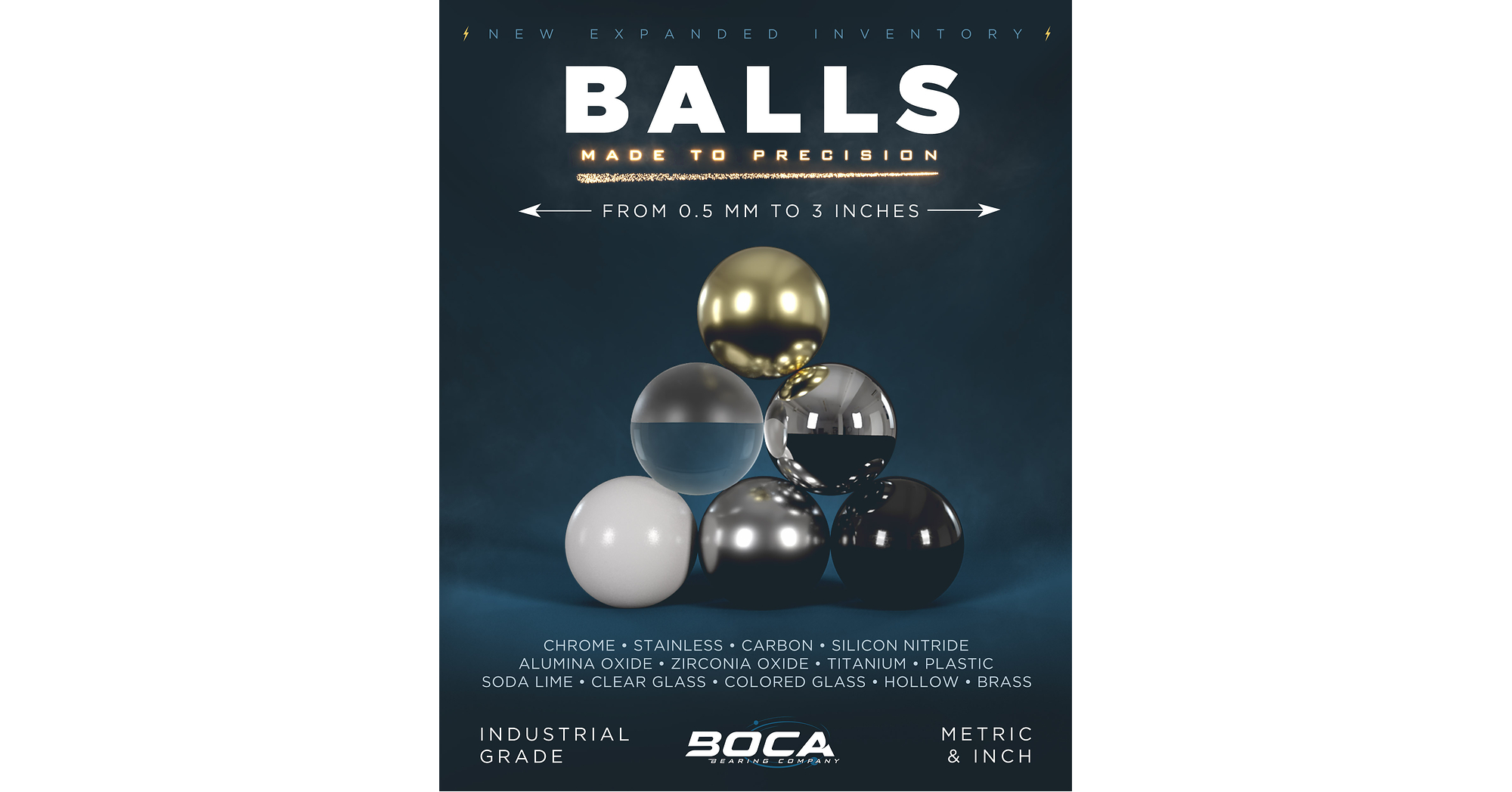 Boca Bearing Company Showcases Its Full Line of Precision Steel and Ceramic Balls, Backed by a Growing Library of Engineering Case Studies