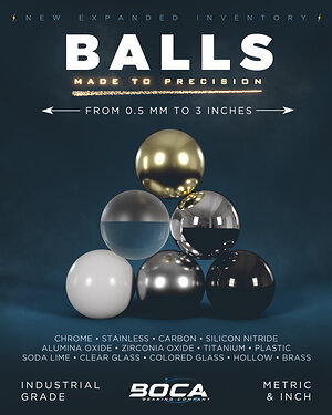 Boca Bearing Company Showcases Its Full Line of Precision Steel and Ceramic Balls, Backed by a Growing Library of Engineering Case Studies