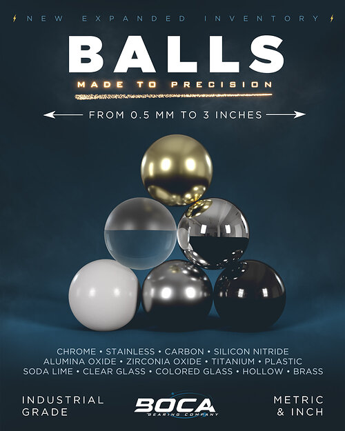 Boca Off-the-Shelf Ball Bearings 