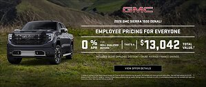 Chris Auffenberg GMC Is Offering Employee Pricing for Everyone on Select GMC Models