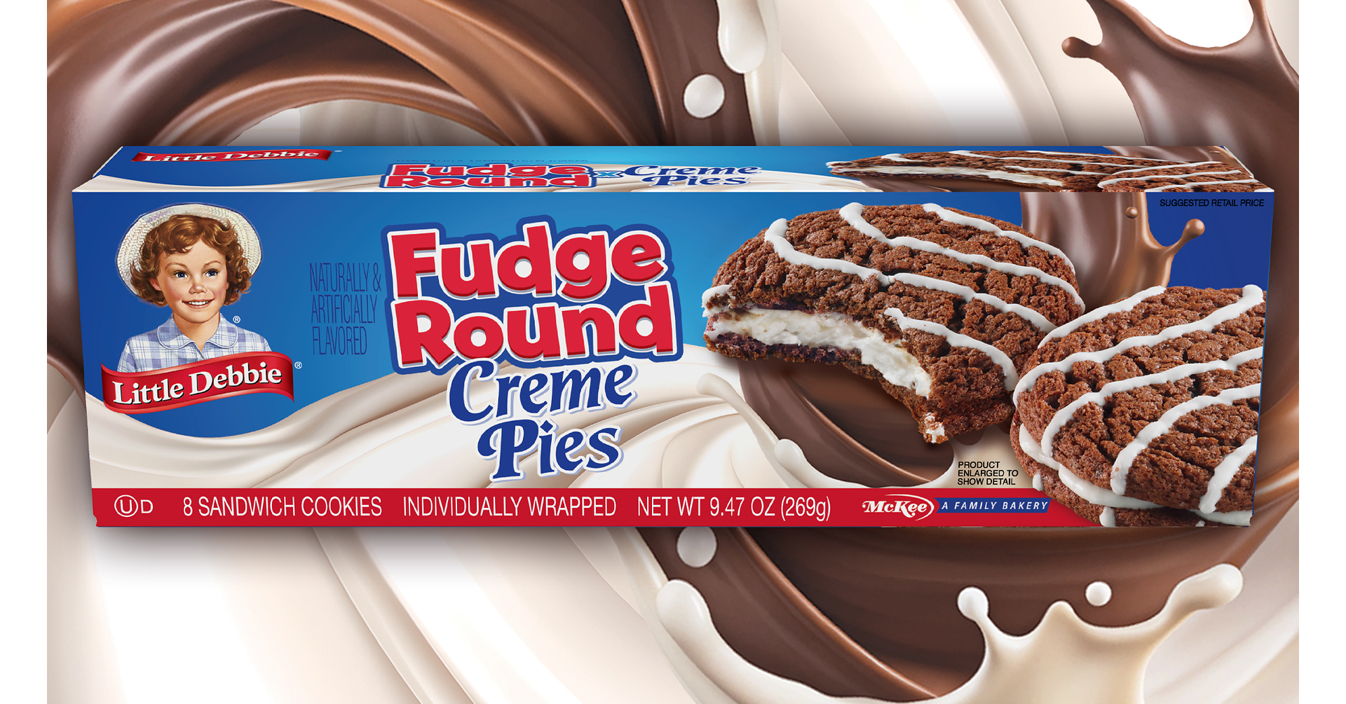 Two Icons, One Epic Mashup: Little Debbie® Snacks Unveils the New Fudge Round Creme Pie