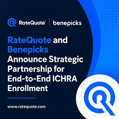 RateQuote and Benepicks Announce Partnership