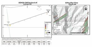 Luca Intersects 4.7 Metres of 6.7 g/t Gold Equivalent at Tahuehueto Mine - A New High-Grade Breccia Zone Discovery