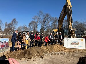 CTA Construction Managers Celebrates Groundbreaking for New Melrose Fire Engine 2 Station