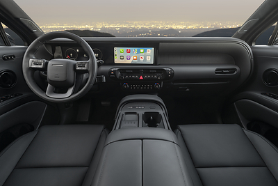 The 2027 Hyundai Palisade Hybrid Calligraphy Black Ink is photographed in Los Angeles on June 9, 2026.