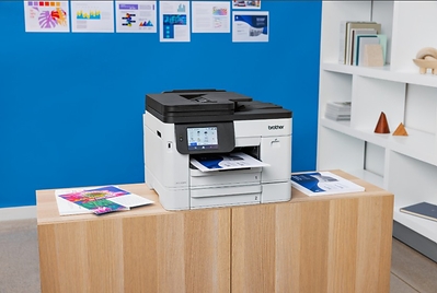 Brother launches new INKvestment wireless all-in-one color inkjet printer series. 
