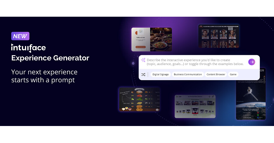 Intuiface Launches Experience Generator, an Agentic AI System for Creating Interactive Experiences from Natural-Language Prompts