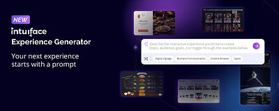 Generate interactive experiences for physical spaces using nothing but a prompt