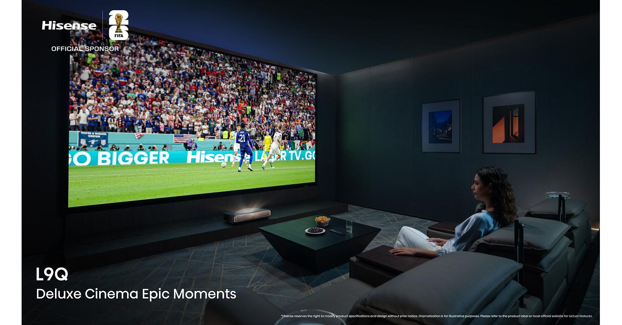 Vďaka Hisense je najlepšie miesto na sledovanie FIFA World Cup 2026™ u vás doma