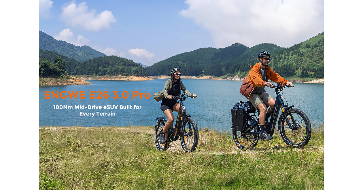 ENGWE Introduces the E26 3.0 Pro, Expanding into the Emerging eSUV Category for Smarter All-Road Riding