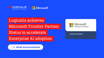 LOGICALIS OBTIENT LE STATUT DE PARTENAIRE « FRONTIER » DE MICROSOFT POUR ACCÉLÉRER L'ADOPTION DE L'IA DANS LES ENTREPRISES