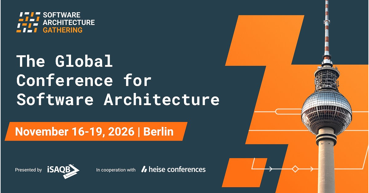 iSAQB Software Architecture Gathering 2026: Program for International Software Architecture Conference Now Online