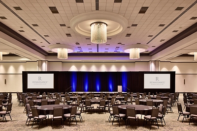Salano Ballroom at Renaissance Phoenix Glendale Hotel & Conference Center accommodates conferences, galas and large-scale events in an elegant setting.