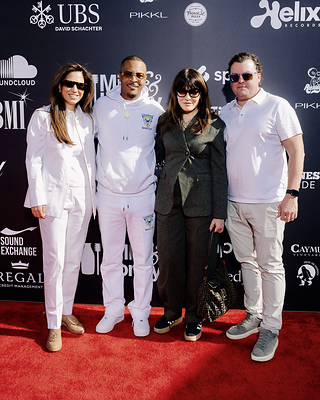 (Courtesy of Reservoir) Reservoir Founder & CEO Golnar Khosrowshahi, T.I., Reservoir EVP of A&R and Catalog Development Faith Newman, Reservoir President & COO Rell Lafargue 