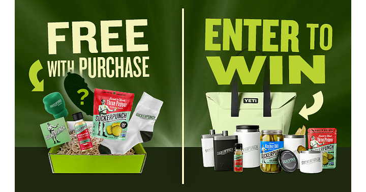 SuckerPunch Celebrates National Pickle Month by Thanking Pickle Lovers with Surprises and Giveaways