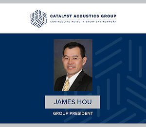 Catalyst Acoustics Group Appoints James Hou as Group President