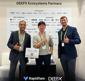 Rapidflare Partners with DEEPX to Drive Technical Intelligence for the Physical AI Ecosystem
