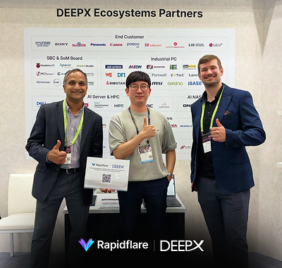 Deepx partners with Rapidflare 