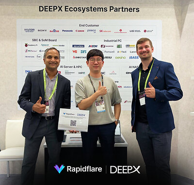 Deepx partners with Rapidflare 