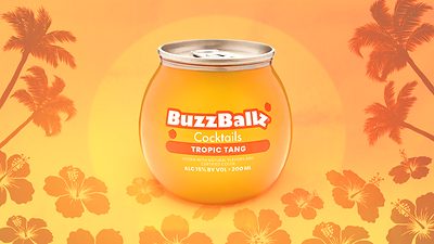 This summer, BuzzBallz is putting a new tropical twist on a classic orange flavor with the launch of Tropic Tang.