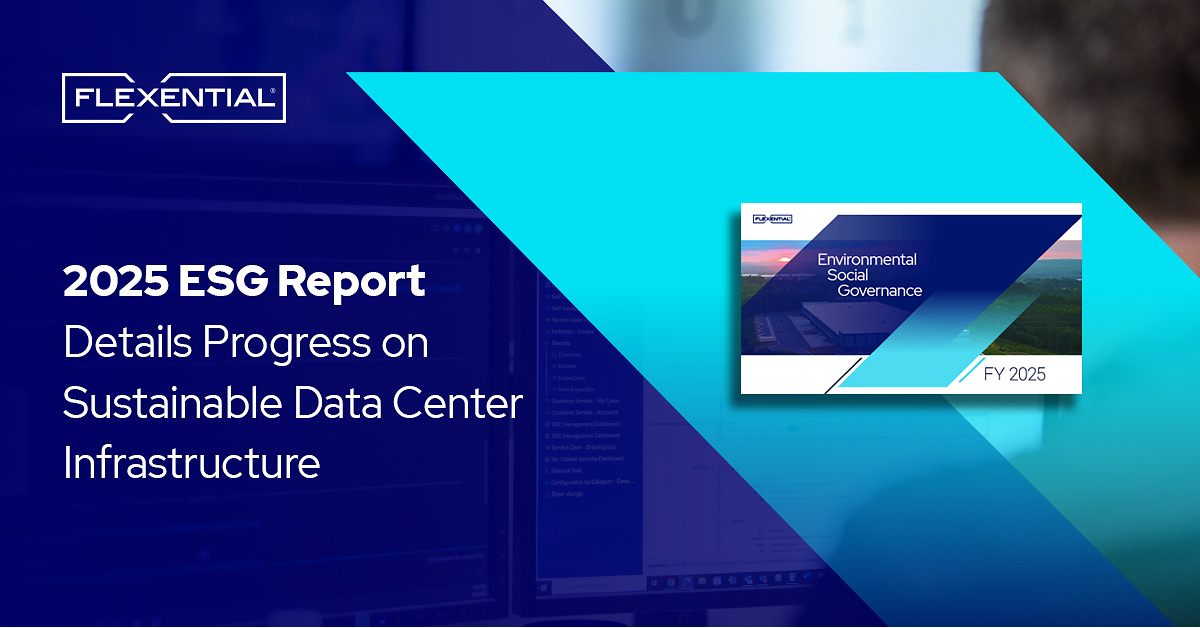 Flexential's 2025 ESG Report Details Progress on Sustainable Data Center Infrastructure