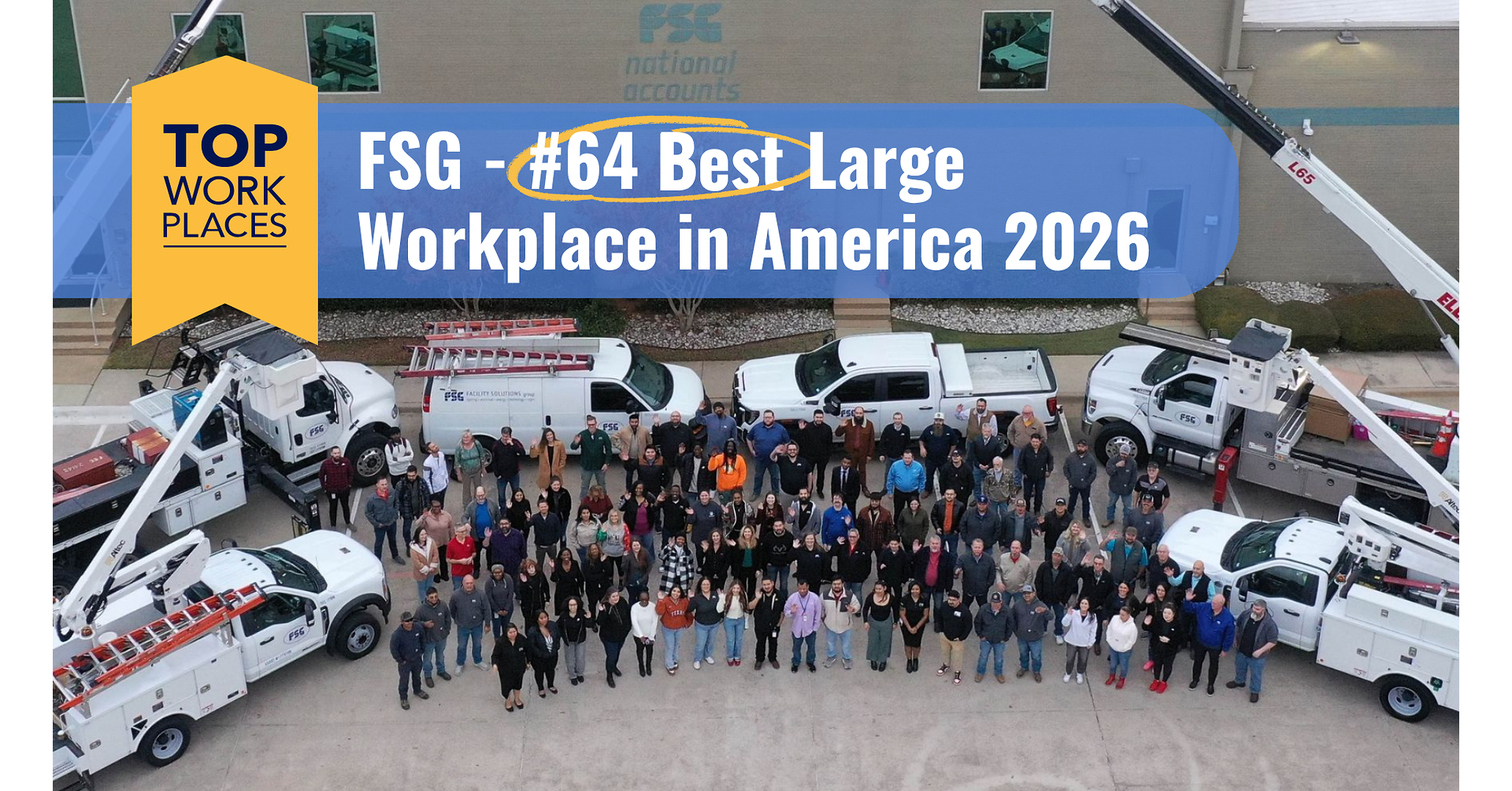 FSG Ranked #64 Nationally Among Large Employers on 2026 USA TODAY Top Workplaces List