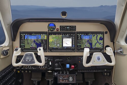 Garmin unveils AXIS, a new generation of highly integrated flight displays Garmin unveils AXIS, a new generation of highly integrated flight displays