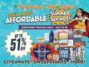 Cool Off With Summer Savings at Natural Grocers®, July 16-18, 2026