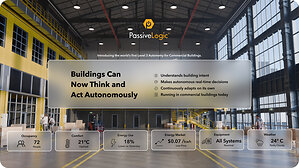 PassiveLogic Introduces the World's First Generative Autonomy Platform for Buildings and Industrial Infrastructure