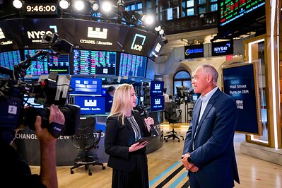 IBM at the NYSE on July 7th. This image opens in the lightbox