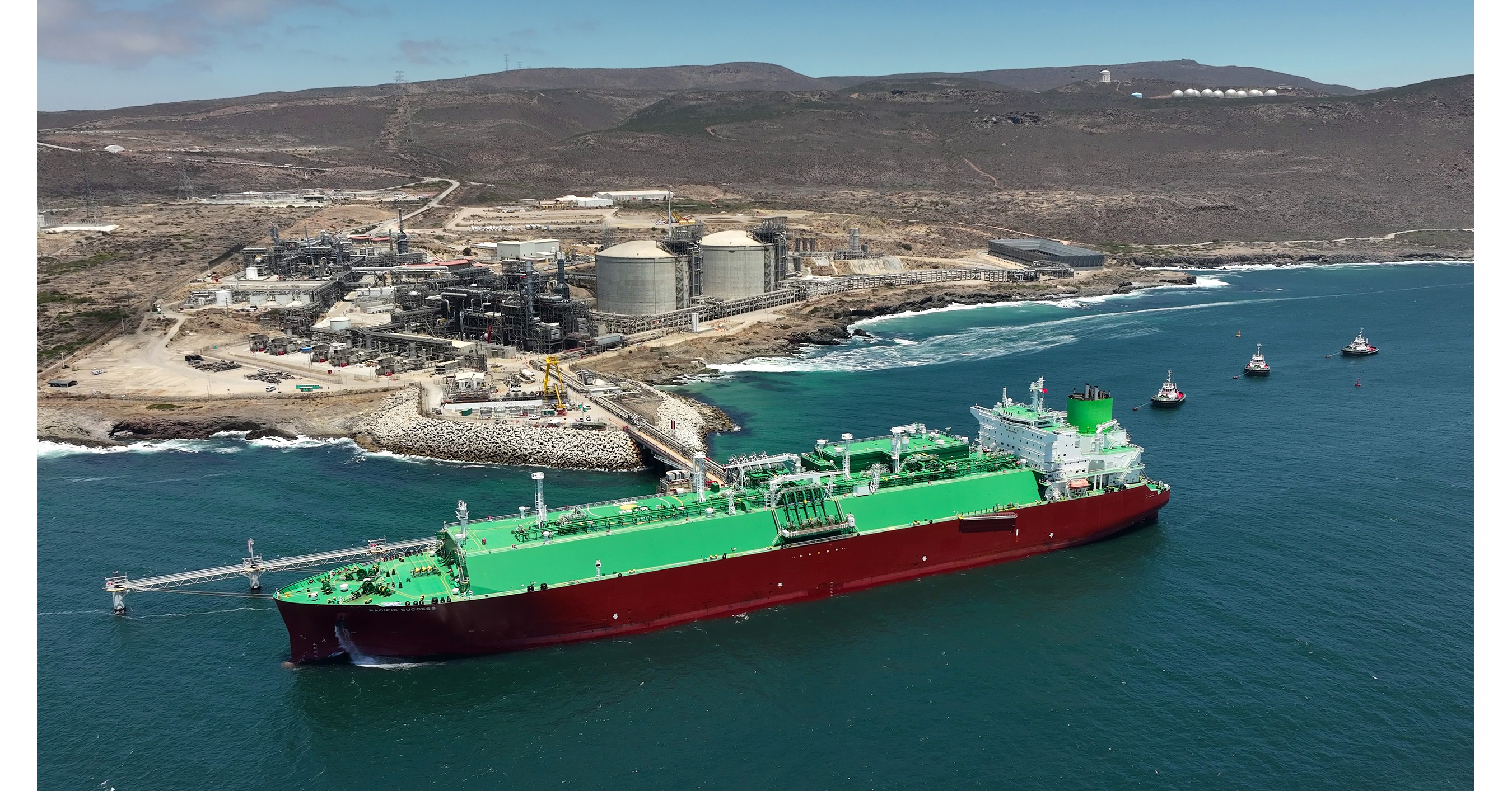 Sempra Infrastructure's ECA LNG Phase 1 Exports First LNG Cargo from Mexico's Pacific Coast