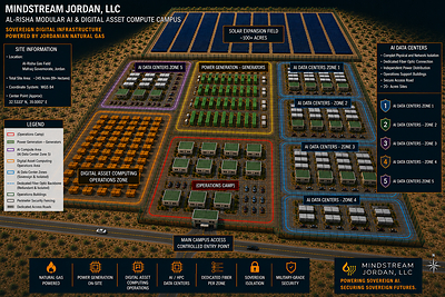 Mindstream Energy d/b/a Mindstream Jordan LLC Targets 400 MW Sovereign AI Infrastructure Platform In Jordan To Serve Growing Regional Compute Demand
