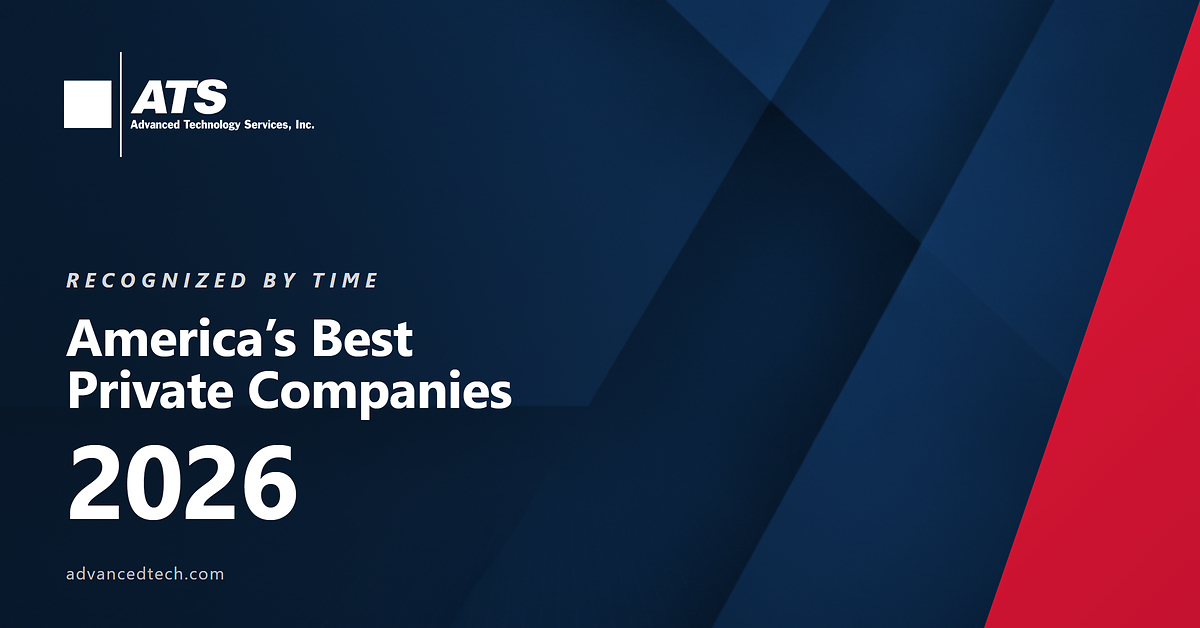 Advanced Technology Services Earns Top 10 Ranking Among America's Best Private Companies