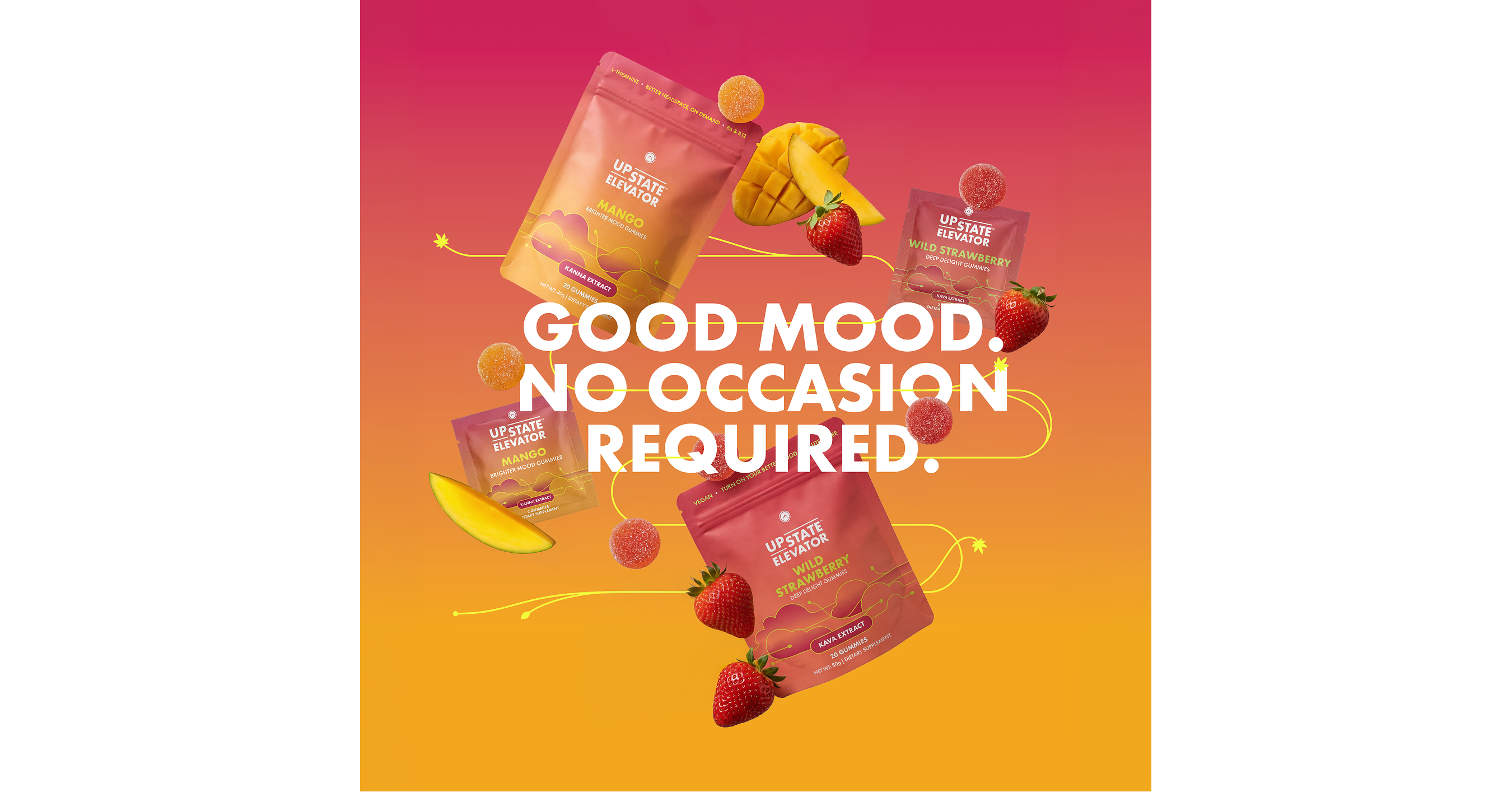 Upstate Elevator Launches Kanna and Kava Gummies, Its First Step Beyond Cannabinoids