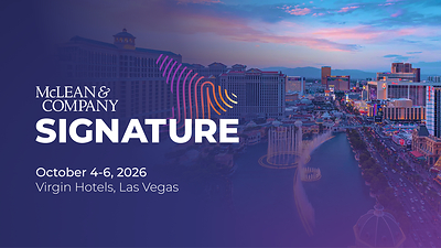 prnewswire.com - McLean & Company - Former HR Leader of NASA, Brady Pyle, and Saatva Chief People Officer Maureen Burke to Keynote McLean & Company Signature 2026 in Las Vegas October 4-6
