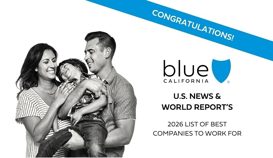 Blue Shield of California Recognized as a 2026 U.S. News &amp; World Report Best Company to Work For