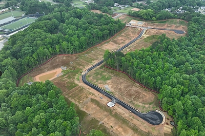 Brookshire Manor Aerial Site View | New Construction Homes in Canton, GA | Brookshire Manor by Century Communities