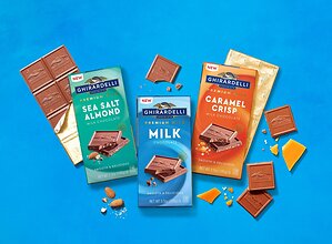 Ghirardelli® Introduces New Premium Milk Chocolate Bars, Reimagining a Candy Aisle Classic