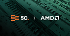 5C and AMD Logo lockup image